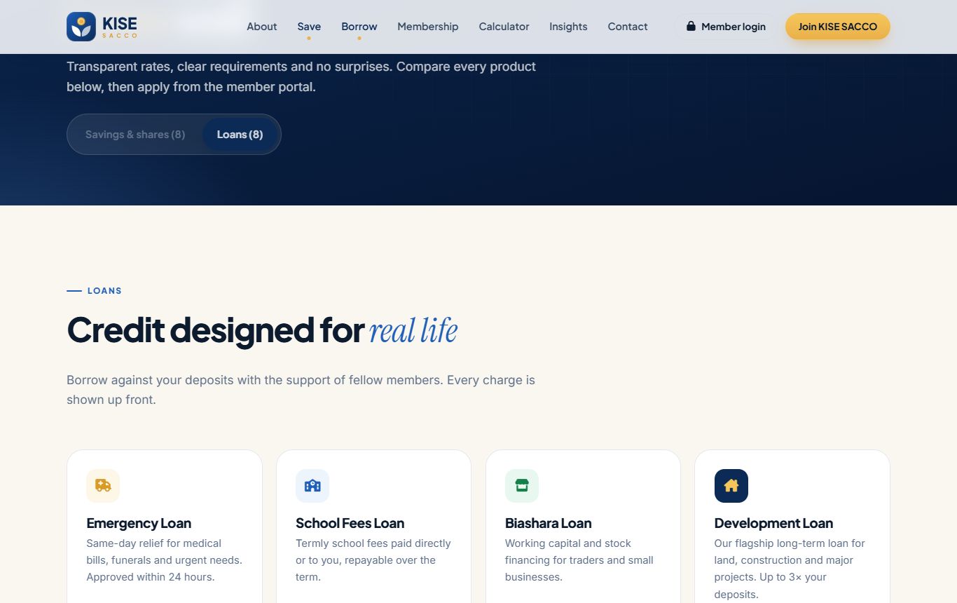 Website products